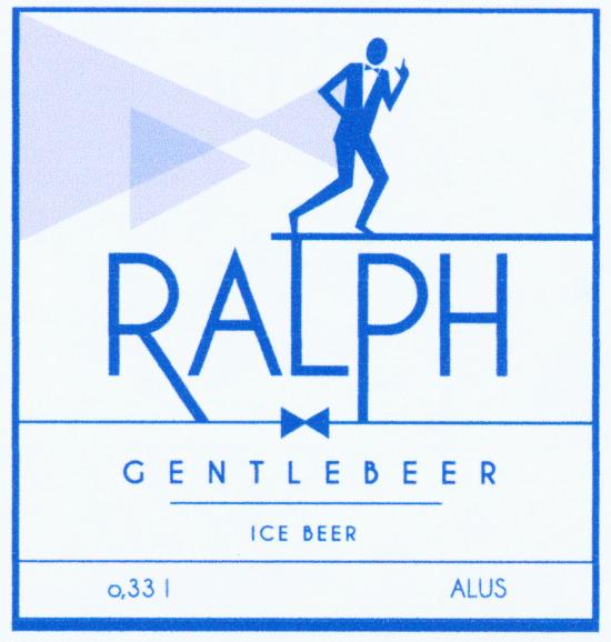Prekės ženklas: RALPH GENTLEBEER ICE BEER ALUS